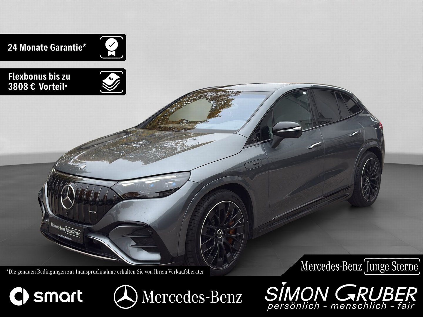 Fahrzeugabbildung Mercedes-Benz EQE 43 4M SUV AMG Night Pano HUD Sitzklima Nappa