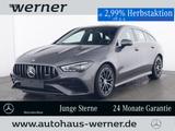 Mercedes-Benz CLA 35 4M SB AMG-PREMIUM AHK PANO MBEAM SOUND VZ - graue Mercedes-Benz CLA 35 AMG Shooting Brake