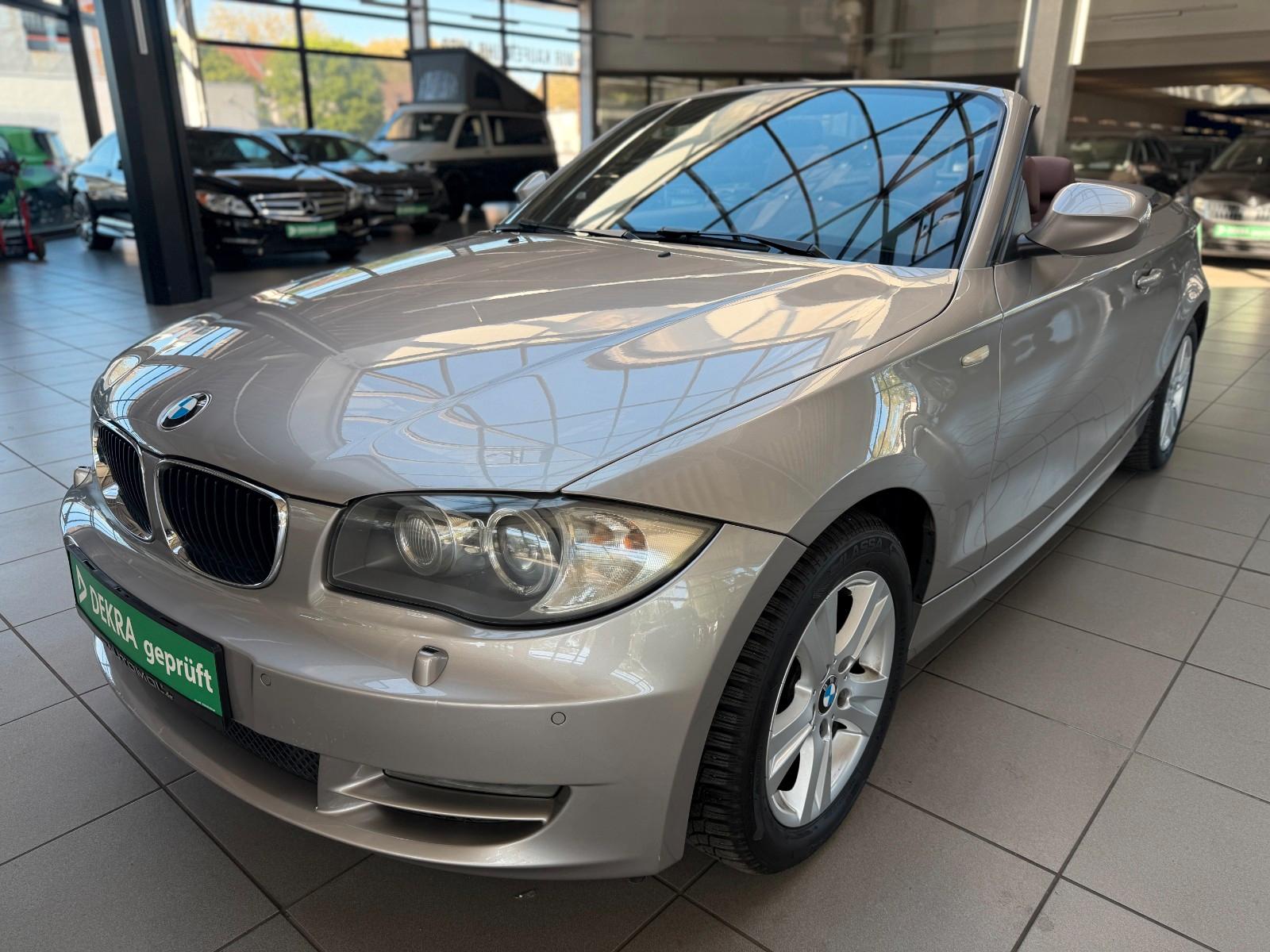 BMW 120d Cabrio Advantage erst 79 Tkm !
