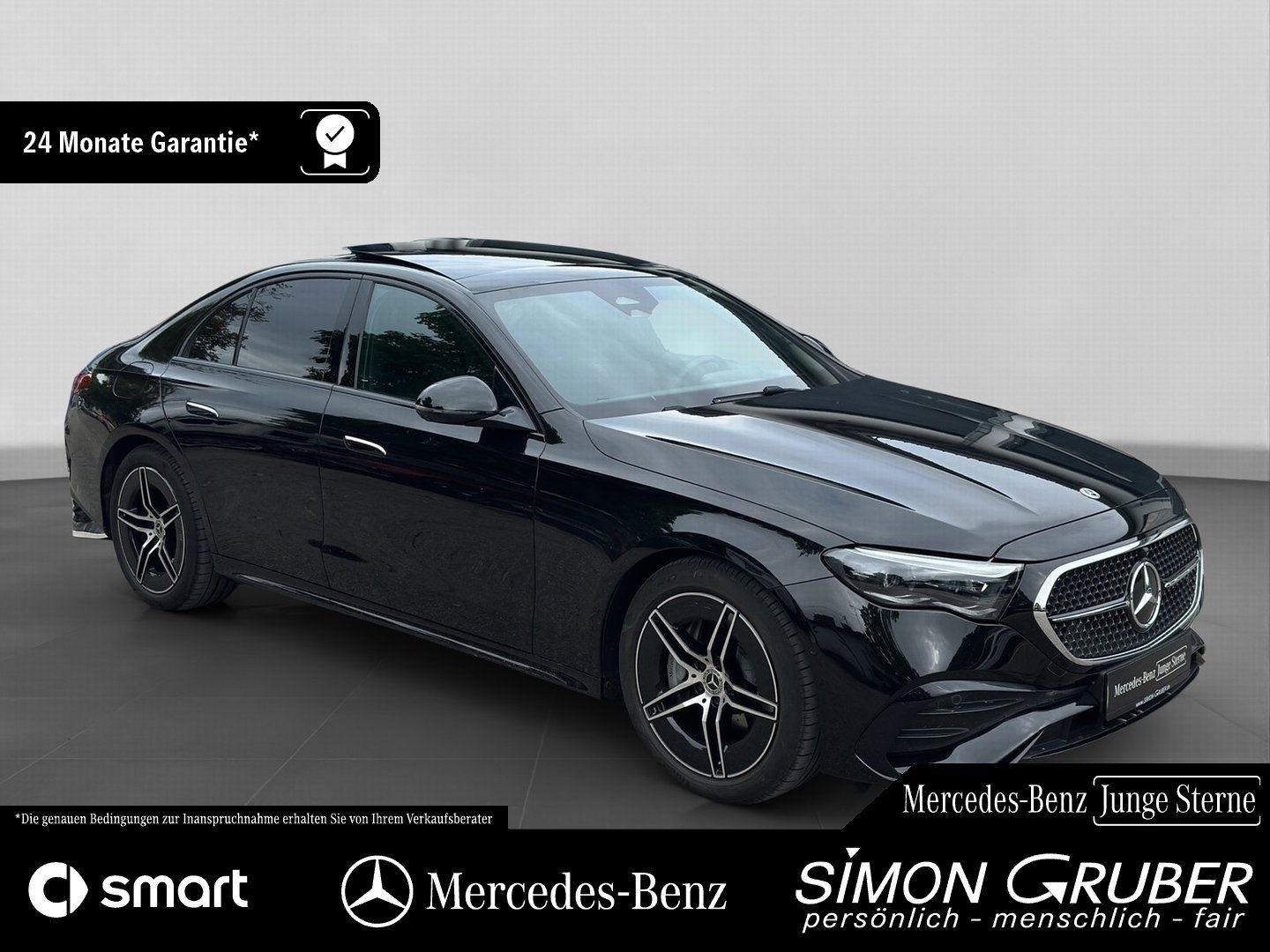 Fahrzeugabbildung Mercedes-Benz E 220 d AMG Night Servolock Pano Burm4D AHK