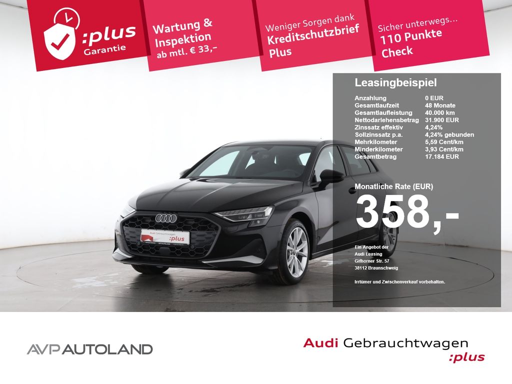 A3 Sportback 35 TDI S tronic advanced MMI NAVI+