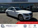 Mercedes-Benz C 220 BlueTec d Navi|LED|PANO|AHK - Mercedes-Benz C 220 mit Diesel-Antrieb: Weiß, Ambiente-Beleuchtung, Limousine