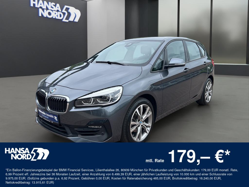 BMW 218i Active Tourer SPORTLINE LED NAVI KAMERA 17"