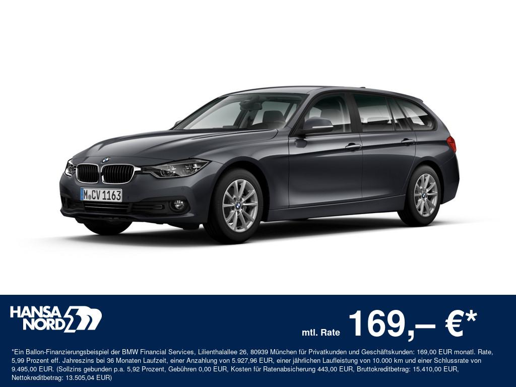 BMW 318d T. ADVANTAGE LED NAVI PDC SHZ KLIMA ALU AHK