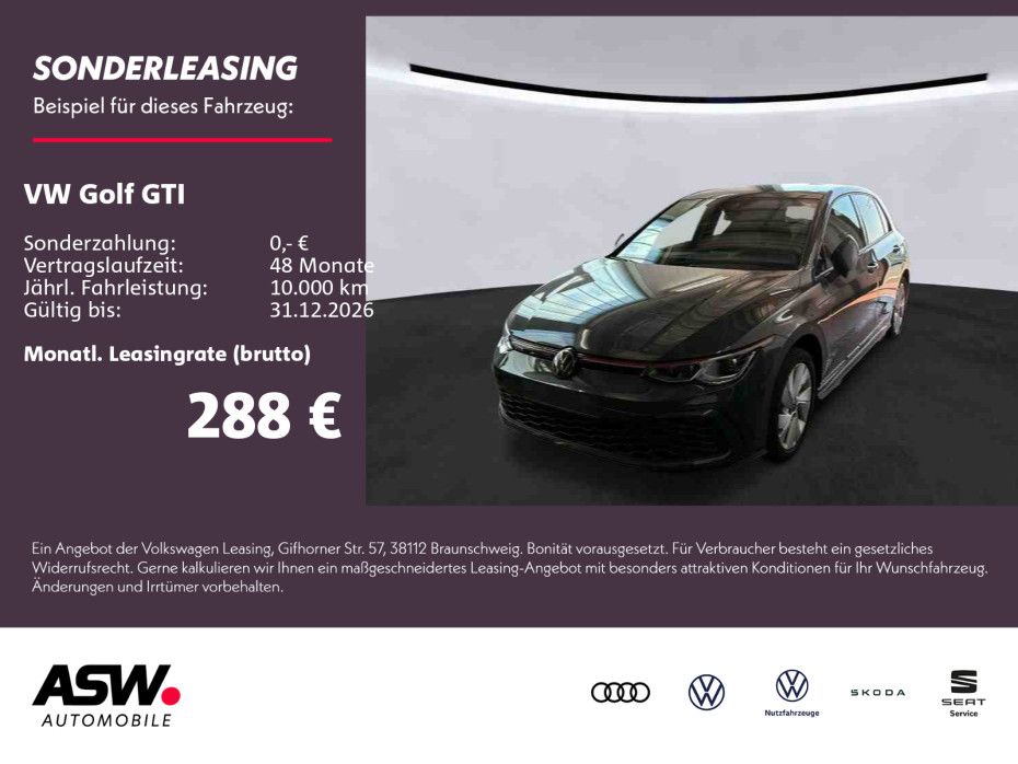 Volkswagen Golf GTI 2.0TSI  LED Navi PANO H&K HUD STDHZ ACC
