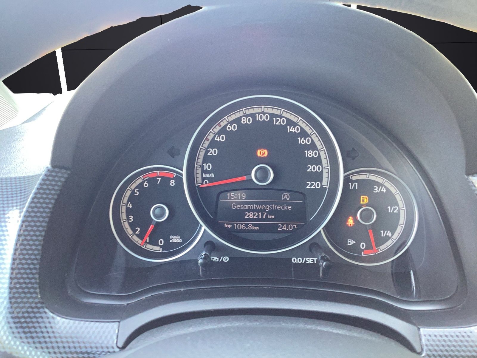Fahrzeugabbildung Volkswagen up! GRA NSW REAR VIEW CLIMATRONIC