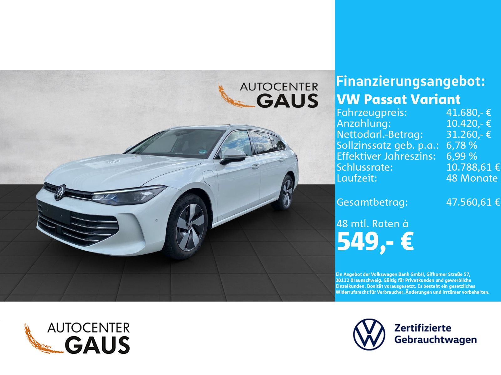 Volkswagen Passat Variant Business 1.5 TSI eHybrid DSG AHK foto 2