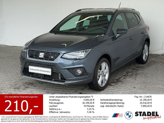 SEAT Arona FR 1.5 TSI Navi.LED.ACC.RüKam.Apple/Andro