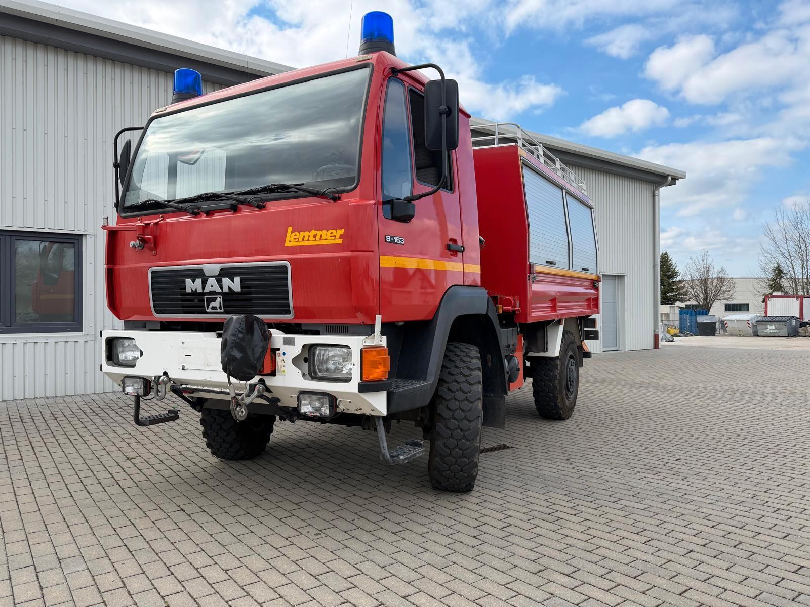 MAN L22 8.163 4x4 Sperre L2000 Expedition Rüstwagen