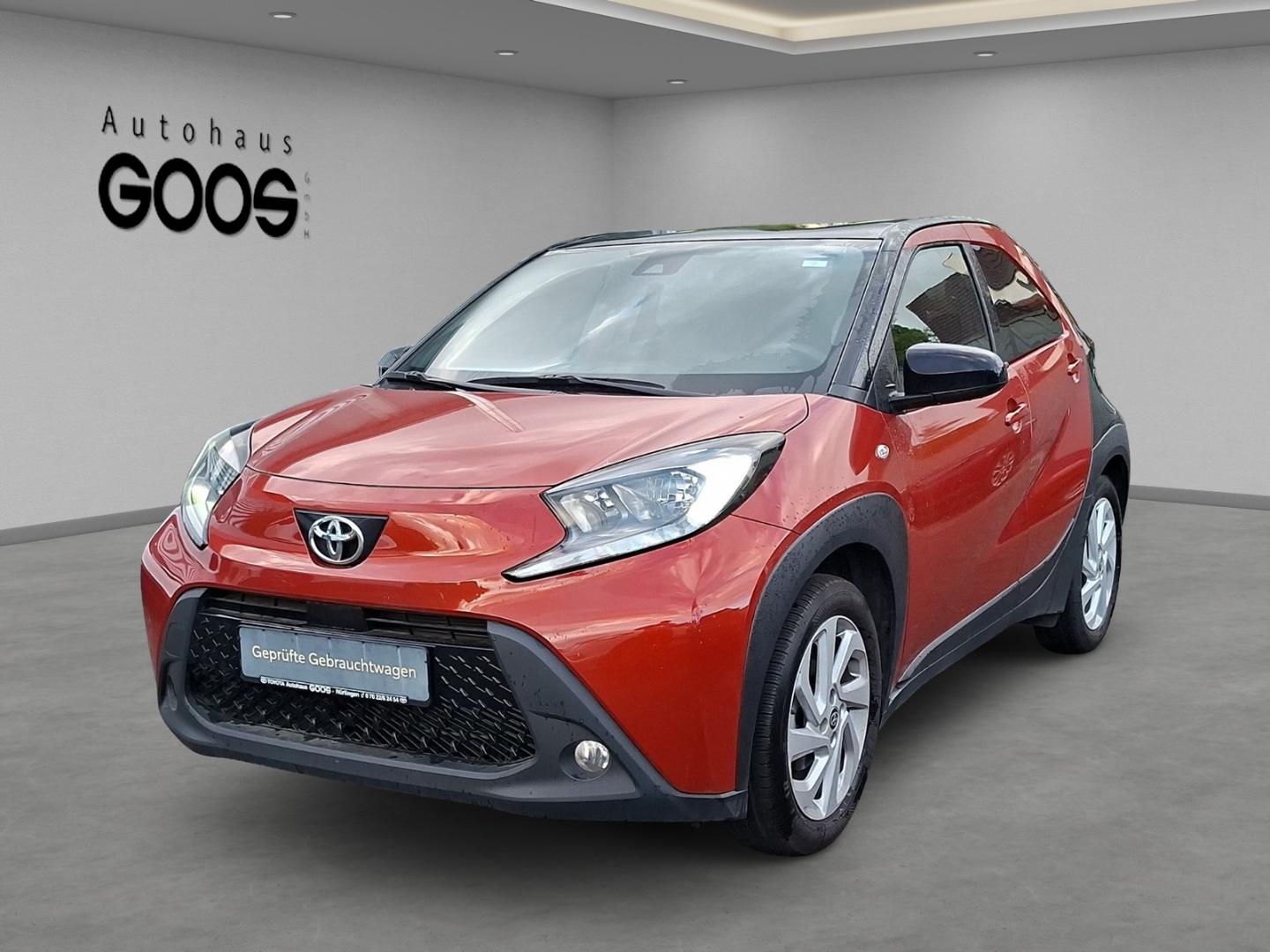 Toyota Aygo X Pulse Apple CarPlay Android Auto Musikstr