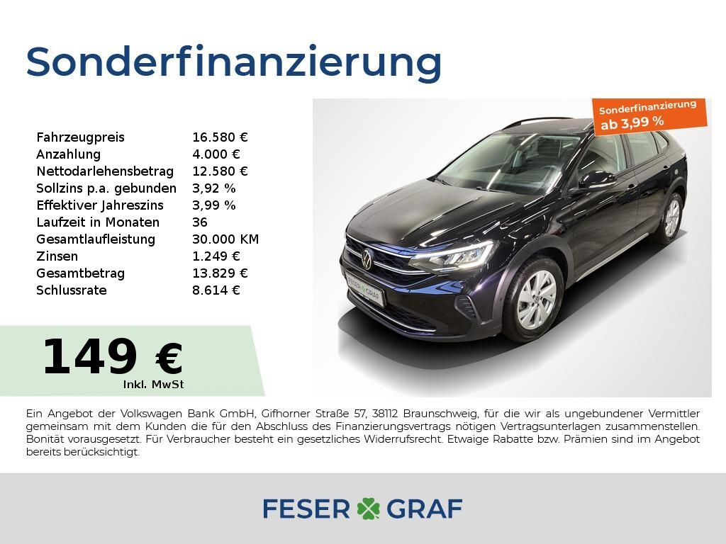 Volkswagen Taigo TSI Life ACC LED Winterpaket APP-Connect