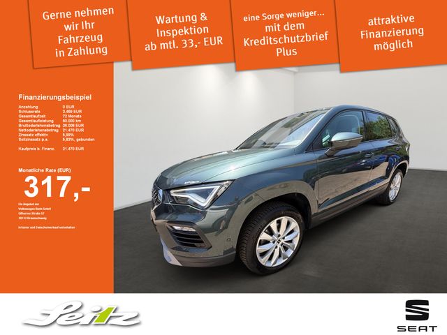 SEAT Ateca 1.5 TSI DSG Style AHK. Navi. LED