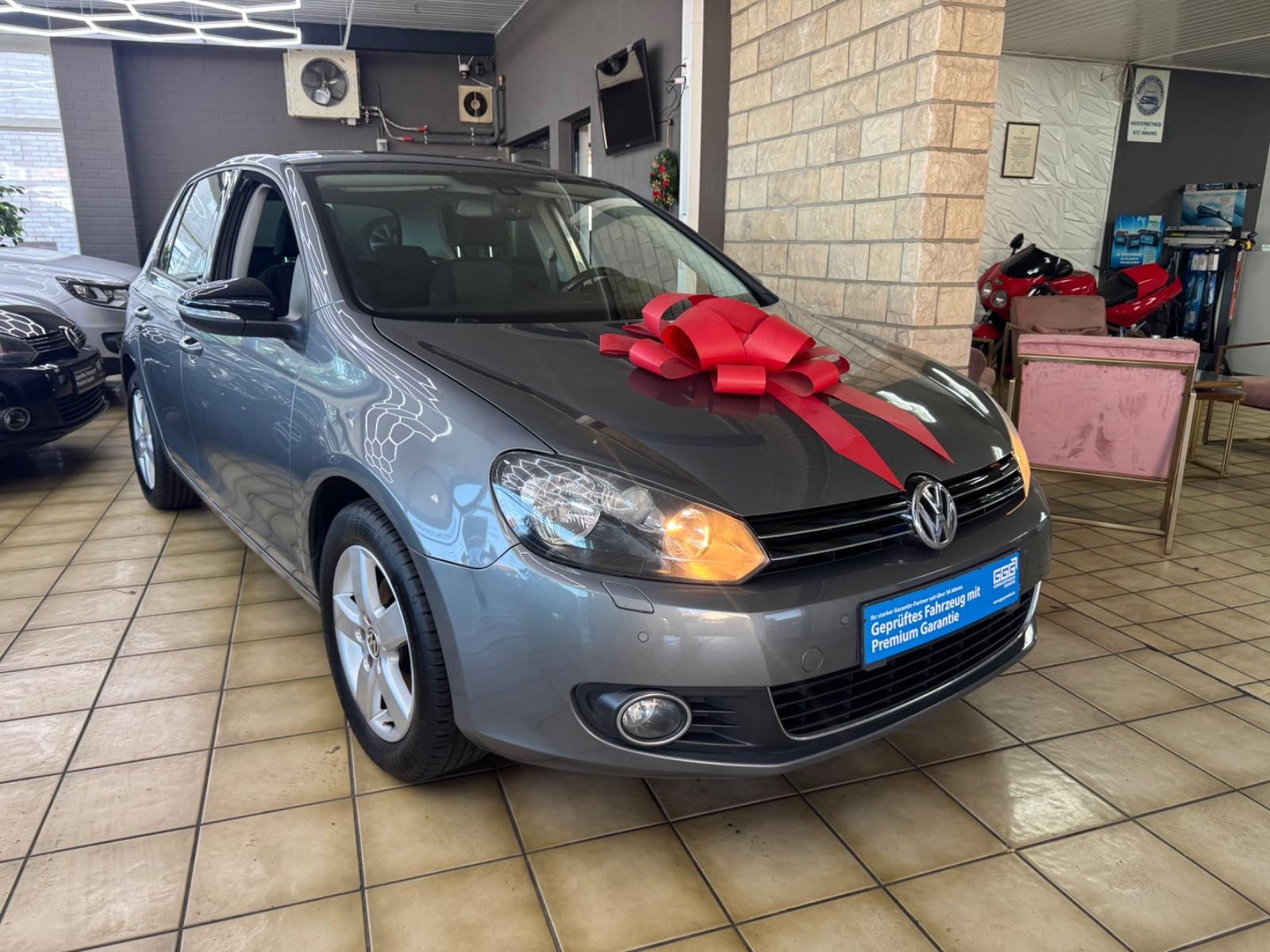 Volkswagen Golf VI Style*HU/AU*KLIMA*SHZ*TEMP*NAVI*PDC*BT*
