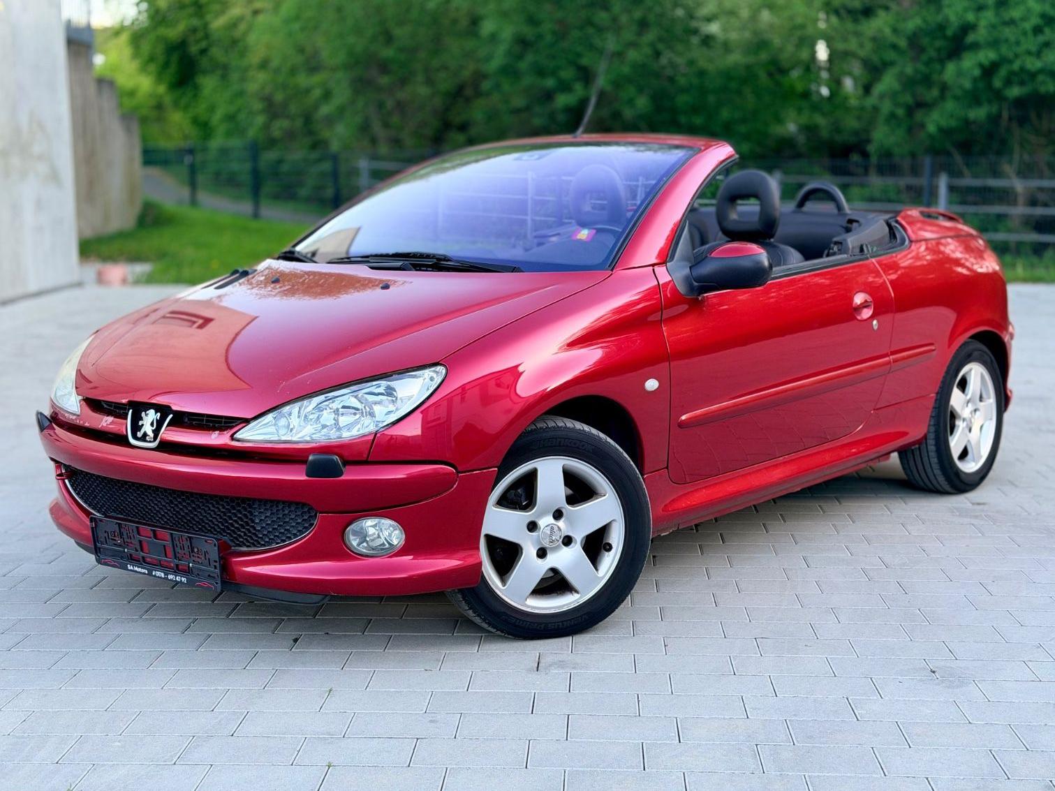 Peugeot 206 Cabriolet CC Platinum Automatik Klima 1.Hand