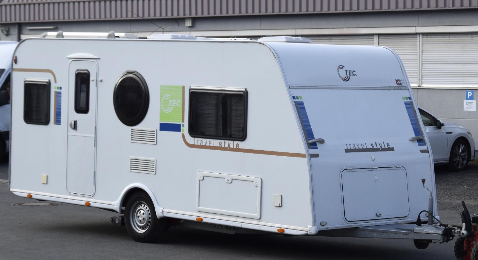 TEC Travel Style 450E mit Mover und Vorzelt