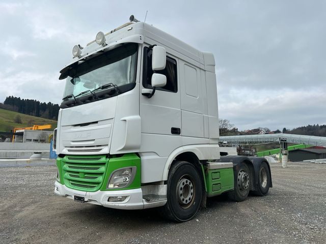 DAF XF460 6x2 E6 Retarder 2 Betten Blatt/Luft