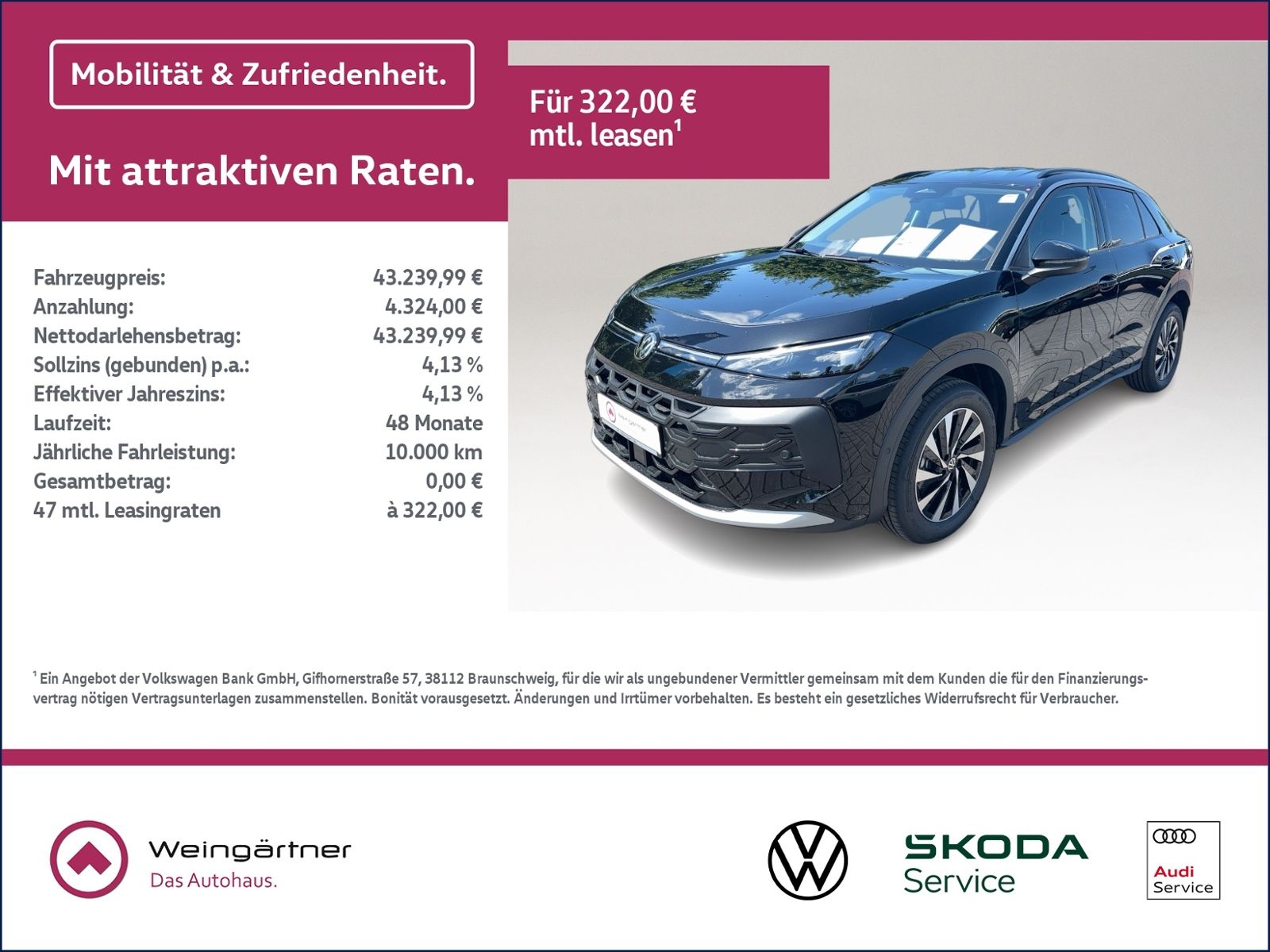 T-Roc Life 1.5 eTSI, Energy, ACC, Navi, RearView