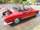Volkswagen Karmann Ghia Cabrio 63  Komplettaufbau - rote Volkswagen Karmann Ghia