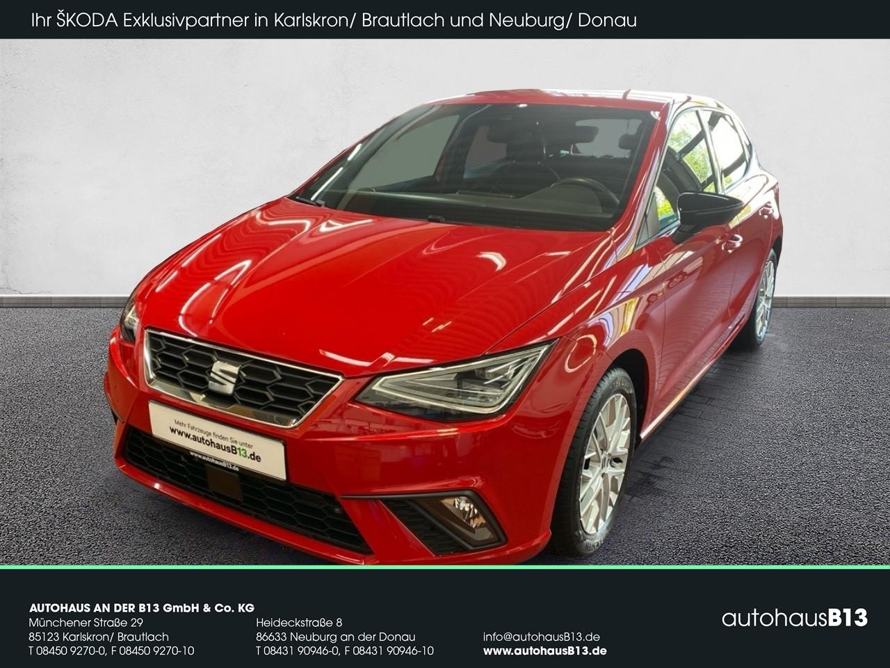 Seat IbizaFR 1.0 TSI LED+NAVI+GRA+DAB+KLIMA Klima