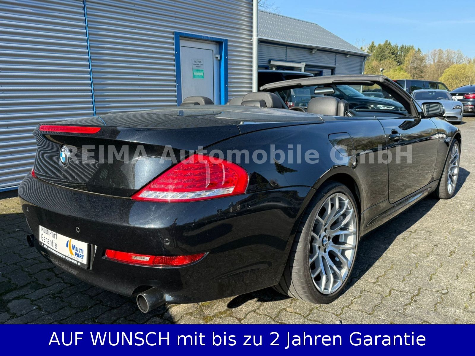Fahrzeugabbildung BMW 630i Cabrio , HUD, Scheckheft bei BMW, Navi