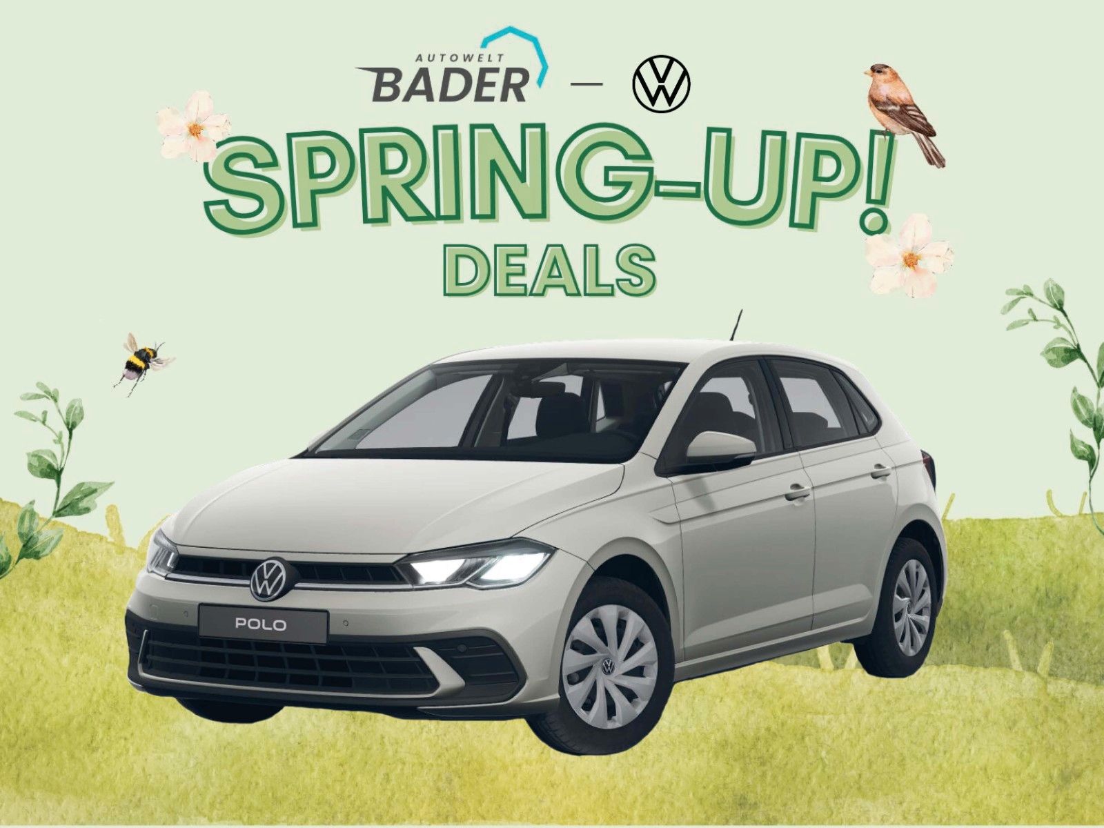 Volkswagen Polo Life "Spring-Up" AUTOWELT-BADER!