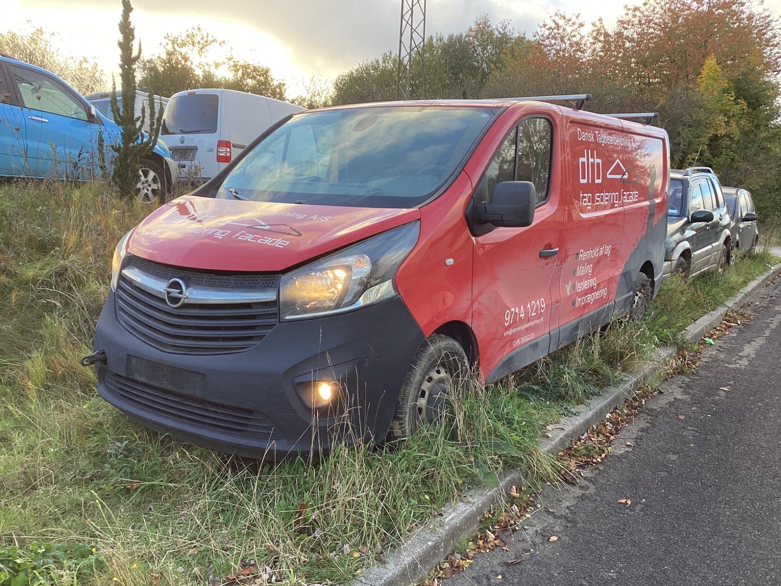 Opel Vivaro 1,6 Cdti 125hk Kassevogn