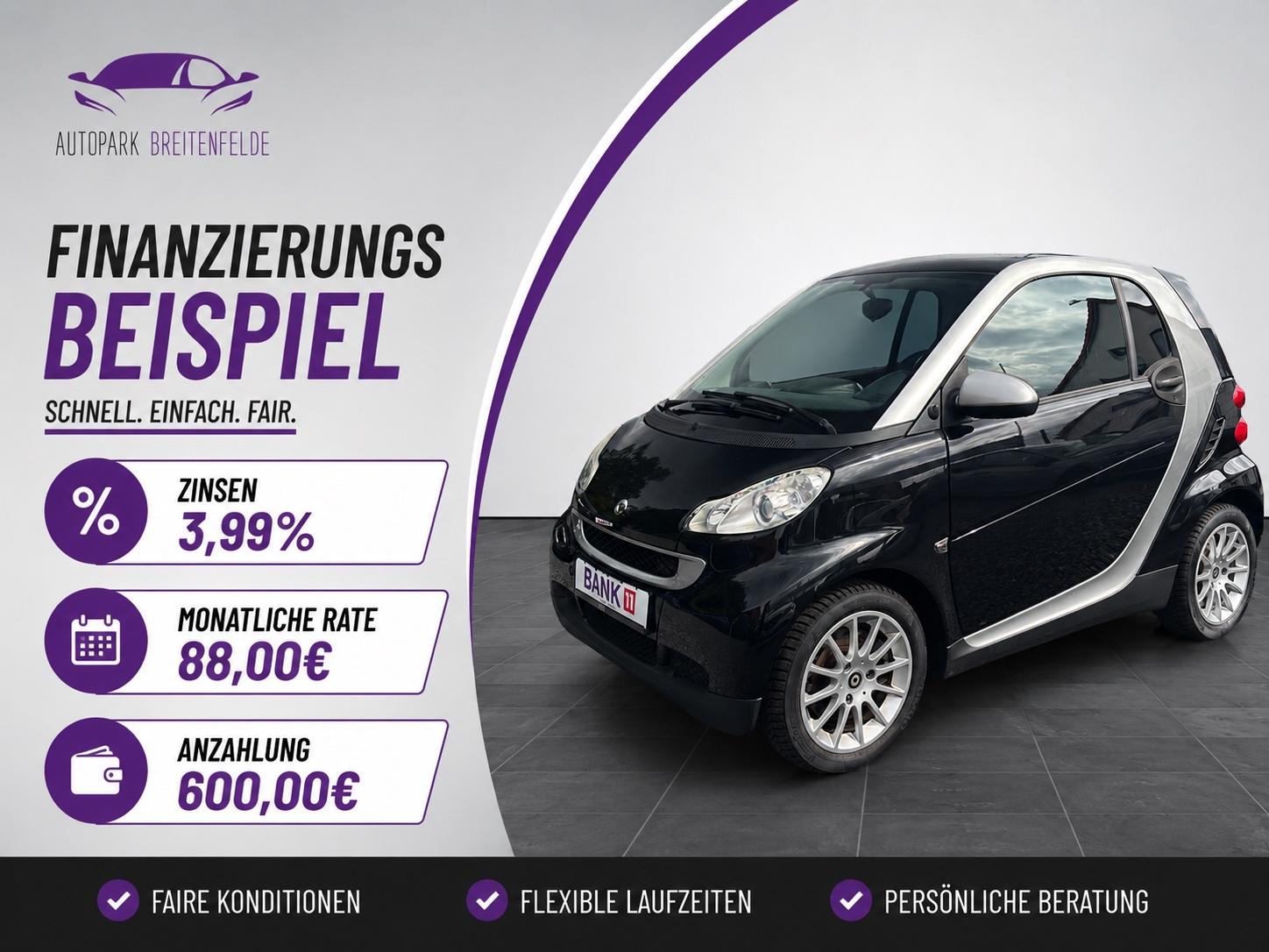 Smart ForTwo Coupe Pano|Klima|Alu|MHD