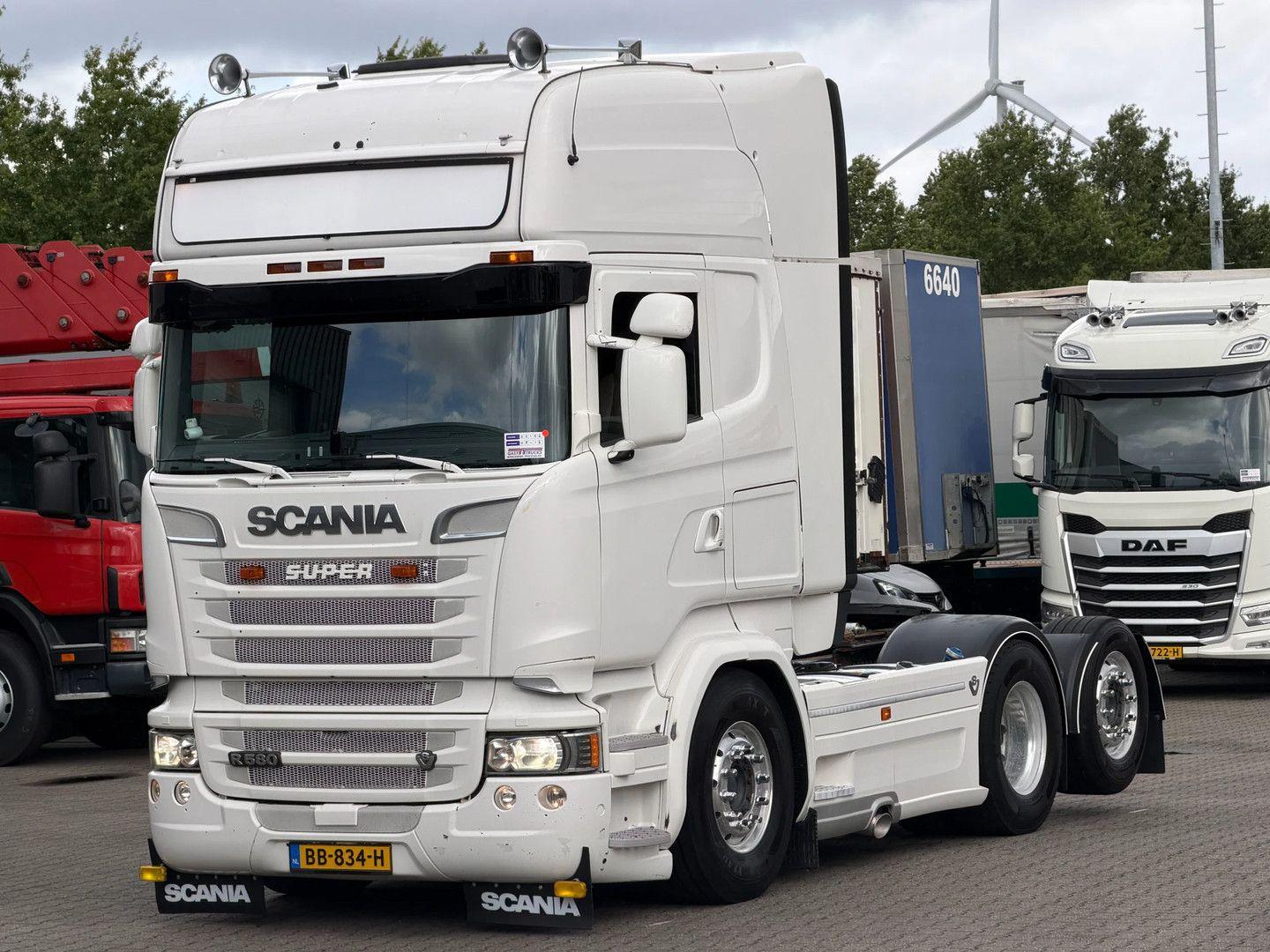 Scania R580 V8 6X2 Topline Retarder Euro 6 *Apk 07-2027