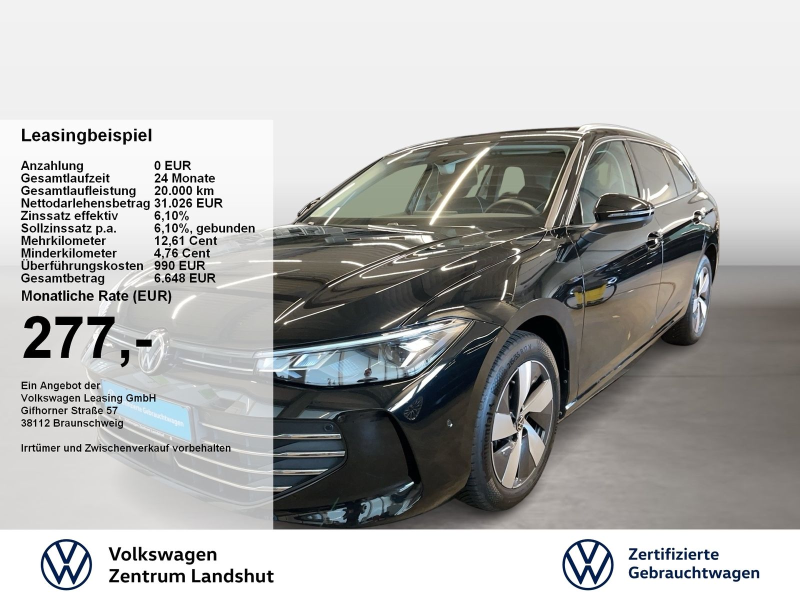 VW Passat Business 1.5 eTSI DSG 360 ACC AUT Kam.
