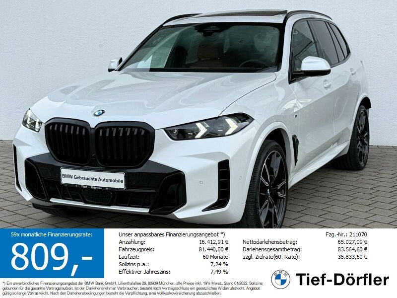 BMW X5 xDrive30d M Sport PRO 7-Sitze/AHK/2-AchsLuft