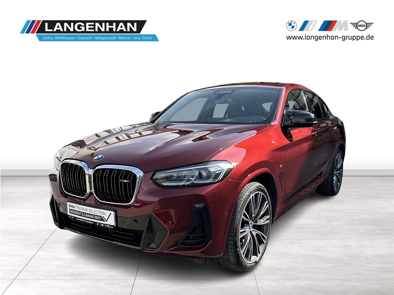 BMW X4 M40d Laser LC Prof HUD 360° 21" Memory HK SHZ