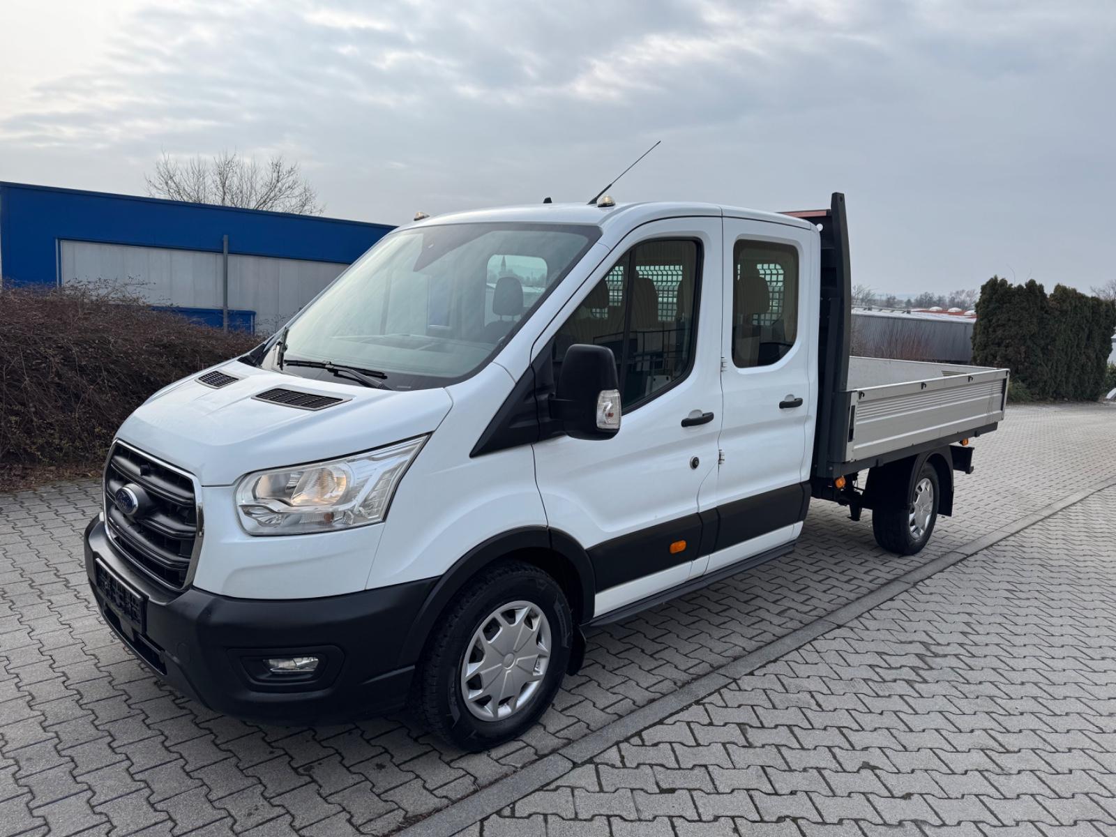 Ford Transit Pritsche Doka Klima 7-Sitzer PDC Sitzhei