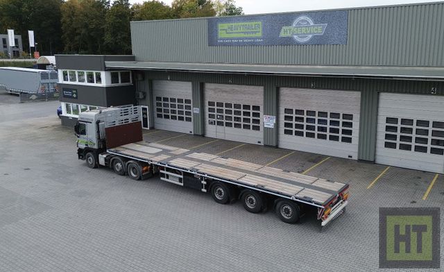 Faymonville MAX Trailer 3-Achs-Doppeltele-Plateau zwangsgel.