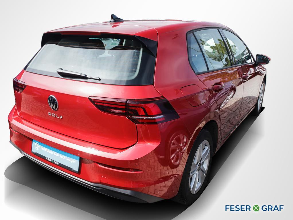 Volkswagen Golf 8 1.5 TSI Life AHK ACC CarPlay LED Sitzh., миниатюра 2