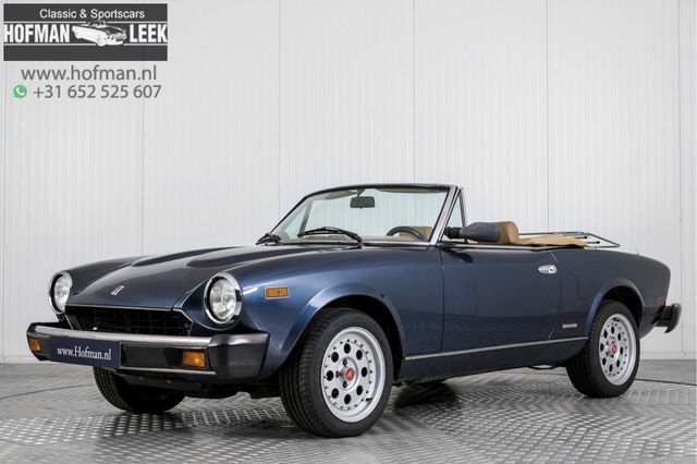 Fiat 124 Spider Pininfarina 2000 Volumex opgebouwd