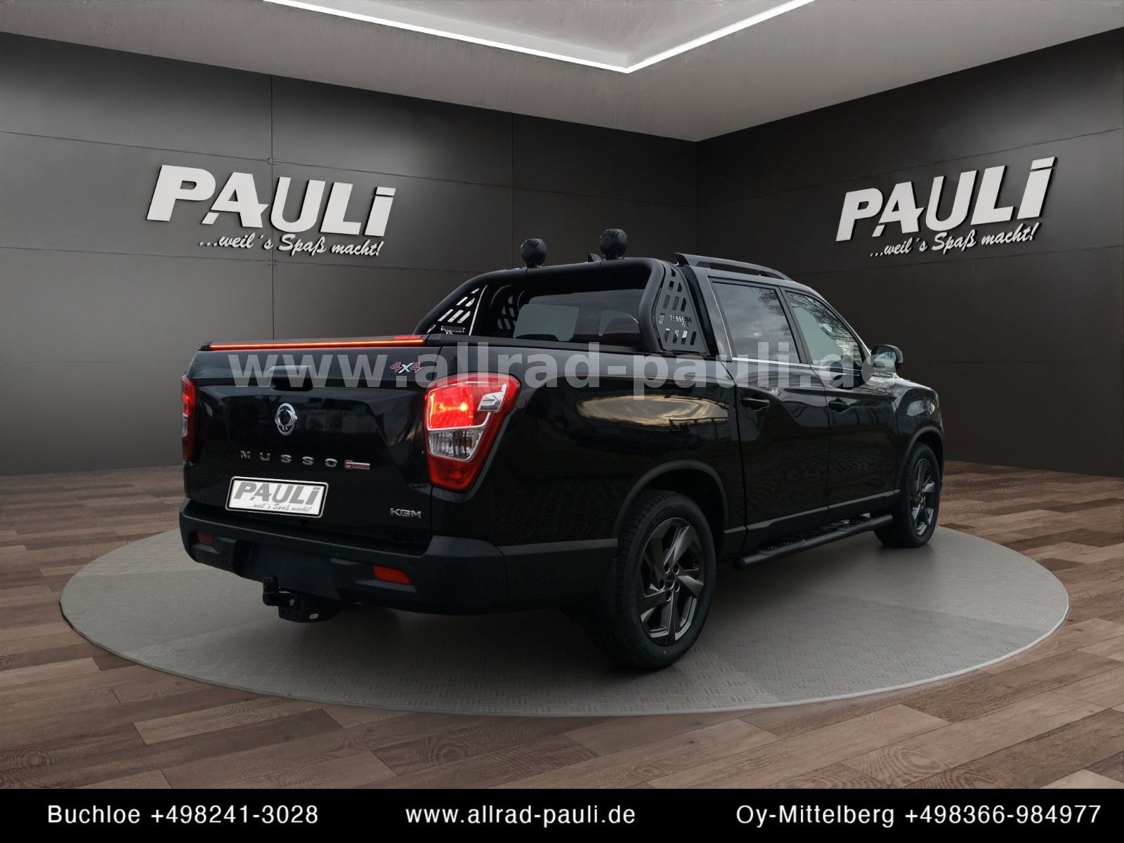 Kgm Musso Grand 2.2D Khan 4x4 | ROLLCOVER, TRITTBRE.