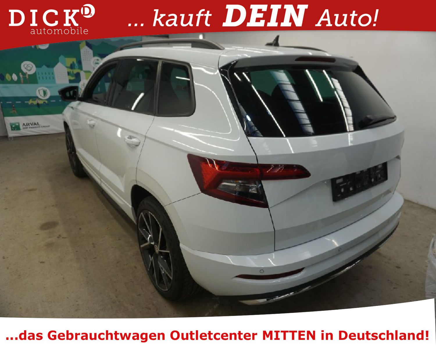Fahrzeugabbildung SKODA Karoq 2.0d 4x4 Sport LED/ACC/NAVI/SHZ/HIFI/8Fa