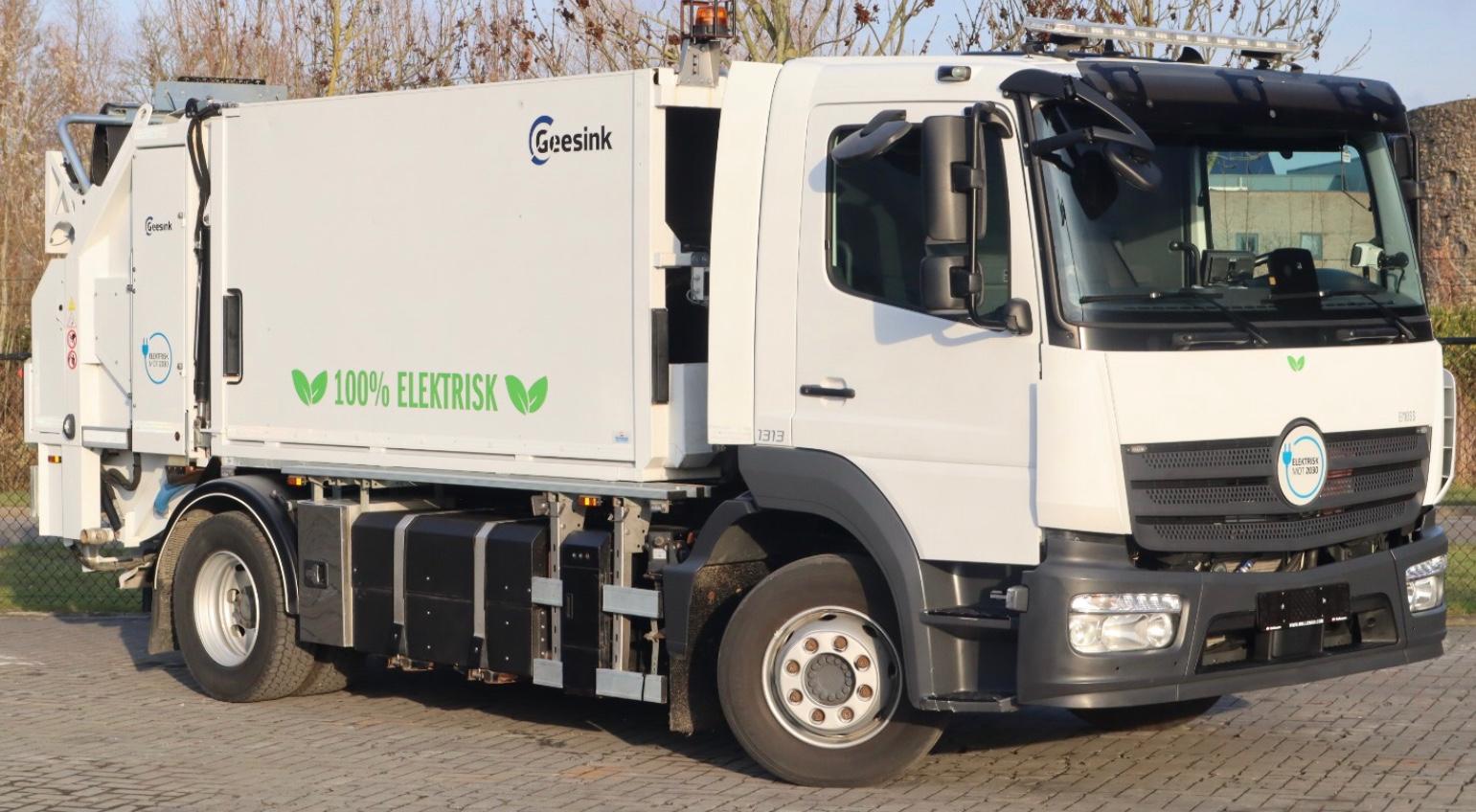 Mercedes-Benz Atego Elektro-Müllwagen 100% E-Power