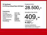 Audi S3 Sportback 2.0 TFSI qu Virtual Pano LED Navi+ - Audi S3: Sportback
