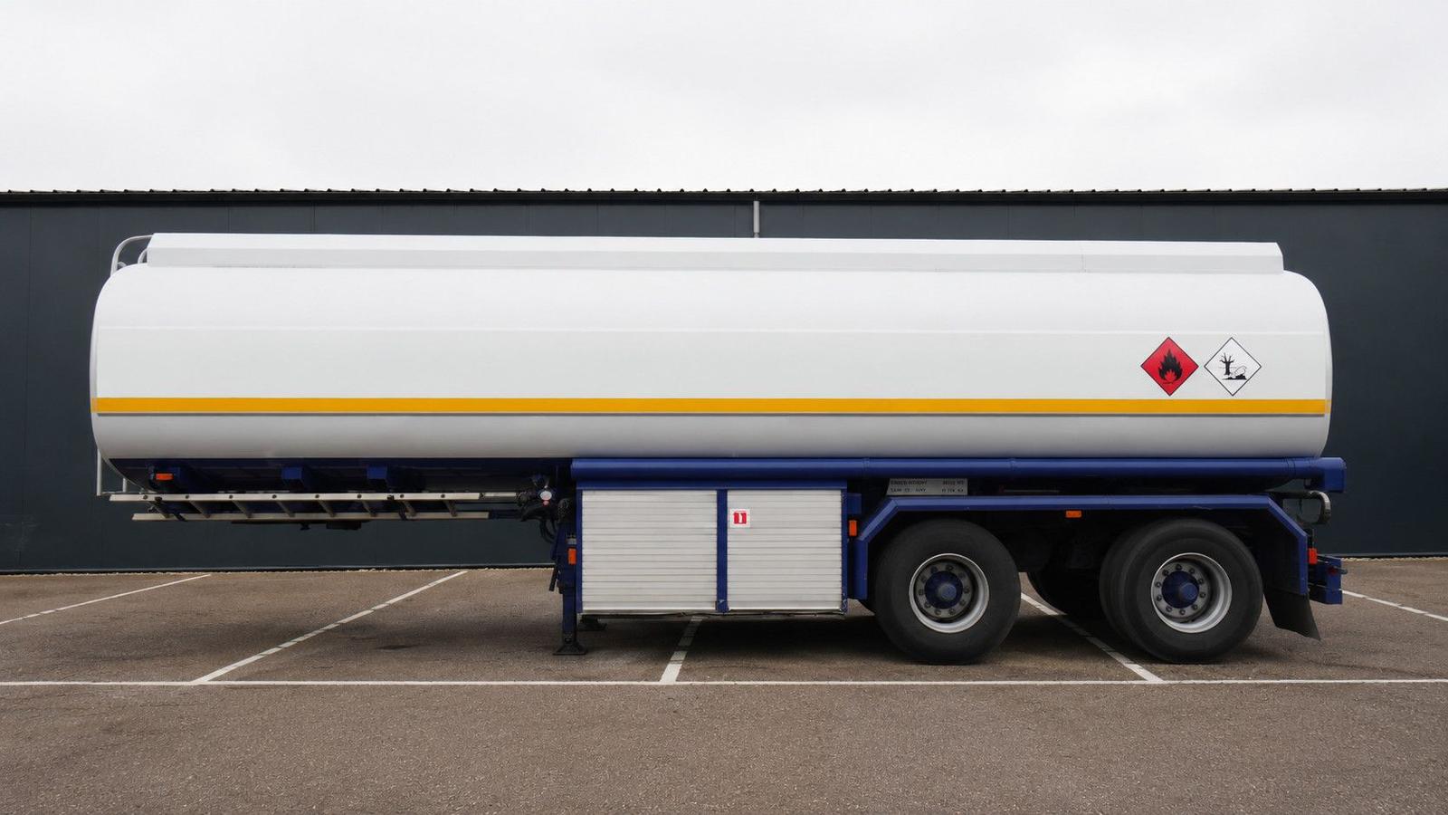 Other DIJSSEL  2 Axle adr fuel tank trailer