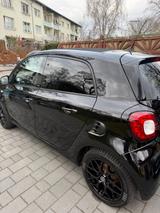 Smart ForFour Turbo 90PS Leder Navi SHZ STandheizung   - Smart ForFour: Schwarz