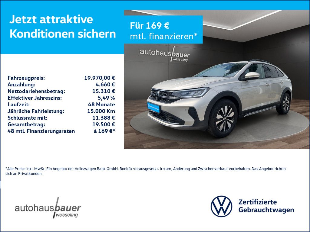 Volkswagen Taigo 1.0 TSI Move *APP,2-ZonenKlima,SHZ,PDC*