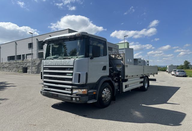 Scania R114 LB4x2 NB Brücke / Kran 