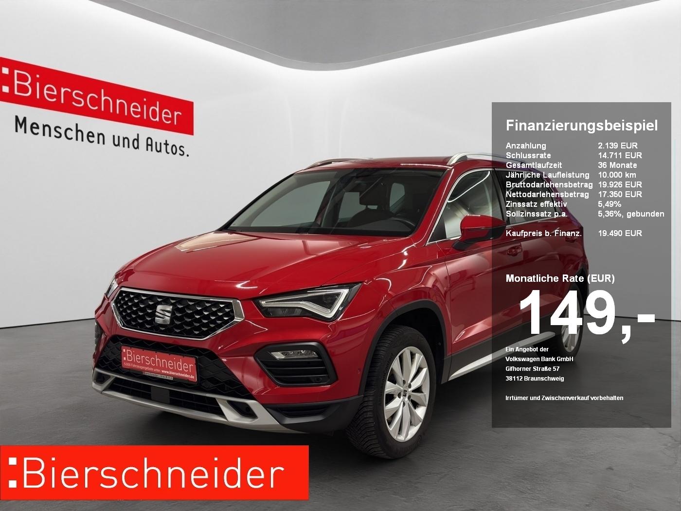 Seat Ateca 2.0 TDI Xperience FAHRSCHULE LED NAVI AHK