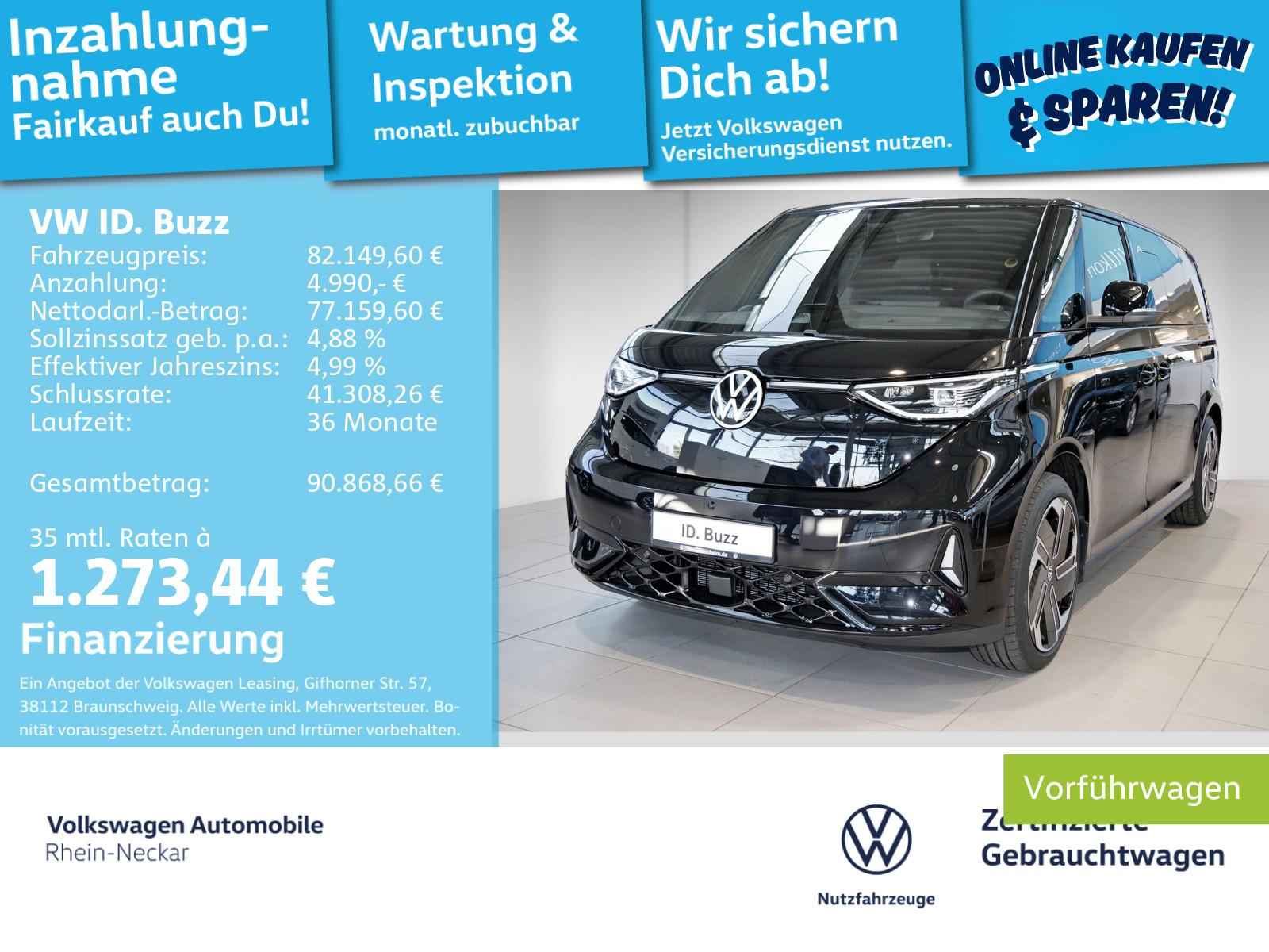 Volkswagen ID.Buzz GTX 4MOTION Klima NAVI AHK ALU 21" LED