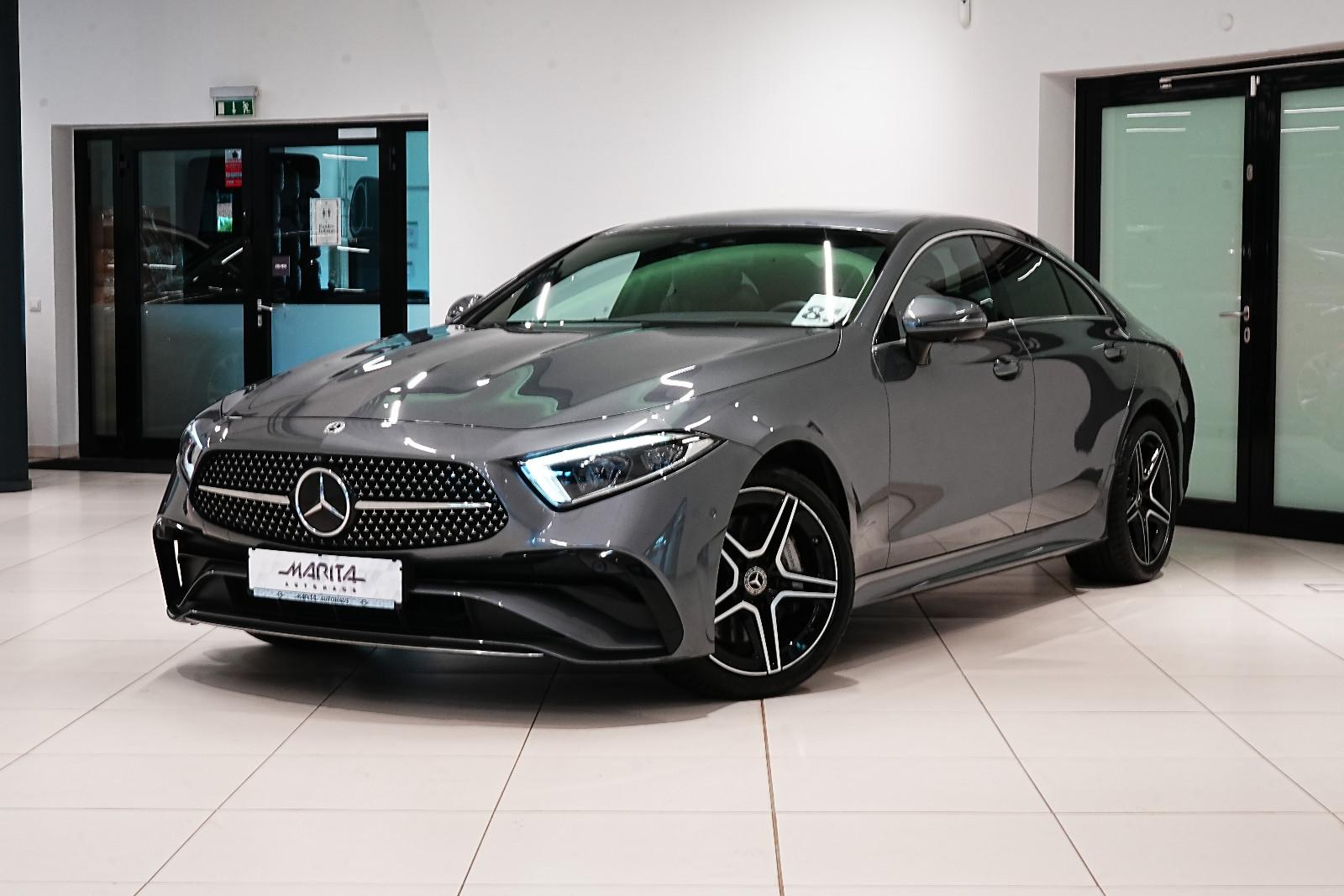Mercedes-Benz CLS 300d|AMG|DISTR|SCHIEBEDACH|MEMO|360°|BURMES|