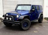 Jeep Wrangler Sahara - blaue Jeep Wrangler