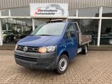 Volkswagen T5 TRANSP. PRITSCHE TIEFLADER/KIPPER/1.HD/TÜV - blaue Volkswagen T5 Transporter