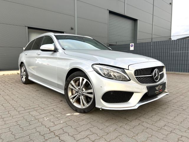 Mercedes-Benz C 250d T BlueTec AMG+HUD+NAVI+KAMERA+AHK+LEDER