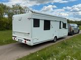 HYMER / ERIBA / HYMERCAR Eriba Nova SL 590,Premium-Ausstung,Mover - HYMER / ERIBA Separate Dusche Wohnwagen